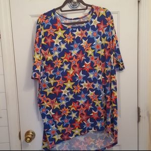 LULAROE - IRMA  TUNIC SHIRT -SIZE XL